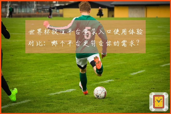 世界杯投注平台登录入口使用体验对比：哪个平台更符合你的需求？