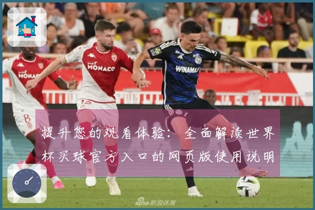 提升您的观看体验：全面解读世界杯买球官方入口的网页版使用说明