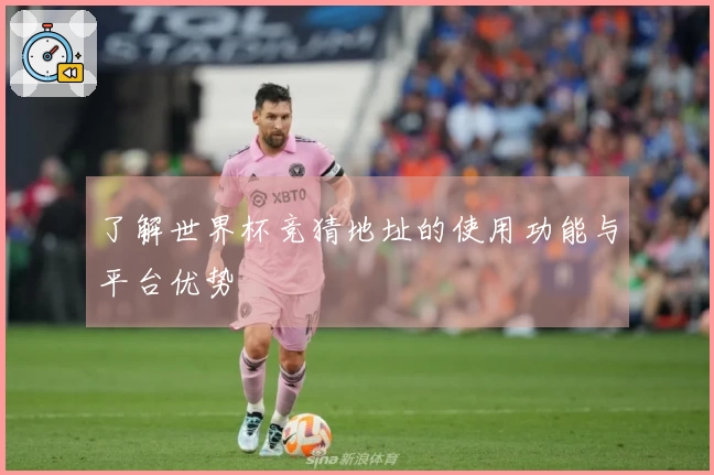 了解世界杯竞猜地址的使用功能与平台优势