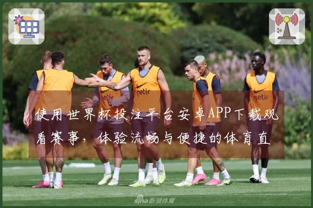 使用世界杯投注平台安卓APP下载观看赛事，体验流畅与便捷的体育直播新选择